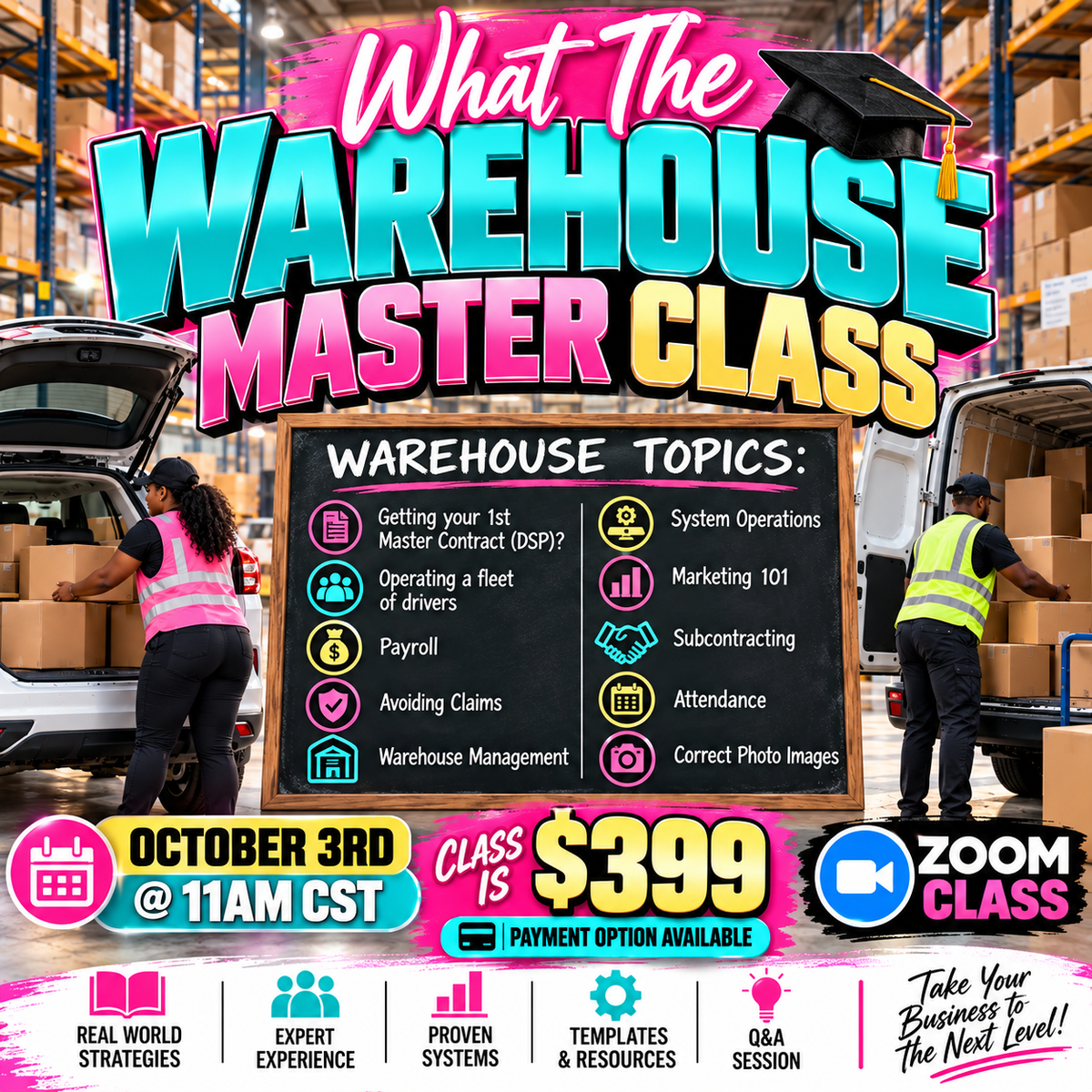 What The Warehouse Masterclass Bootcamp