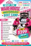 What The Warehouse Masterclass Bootcamp